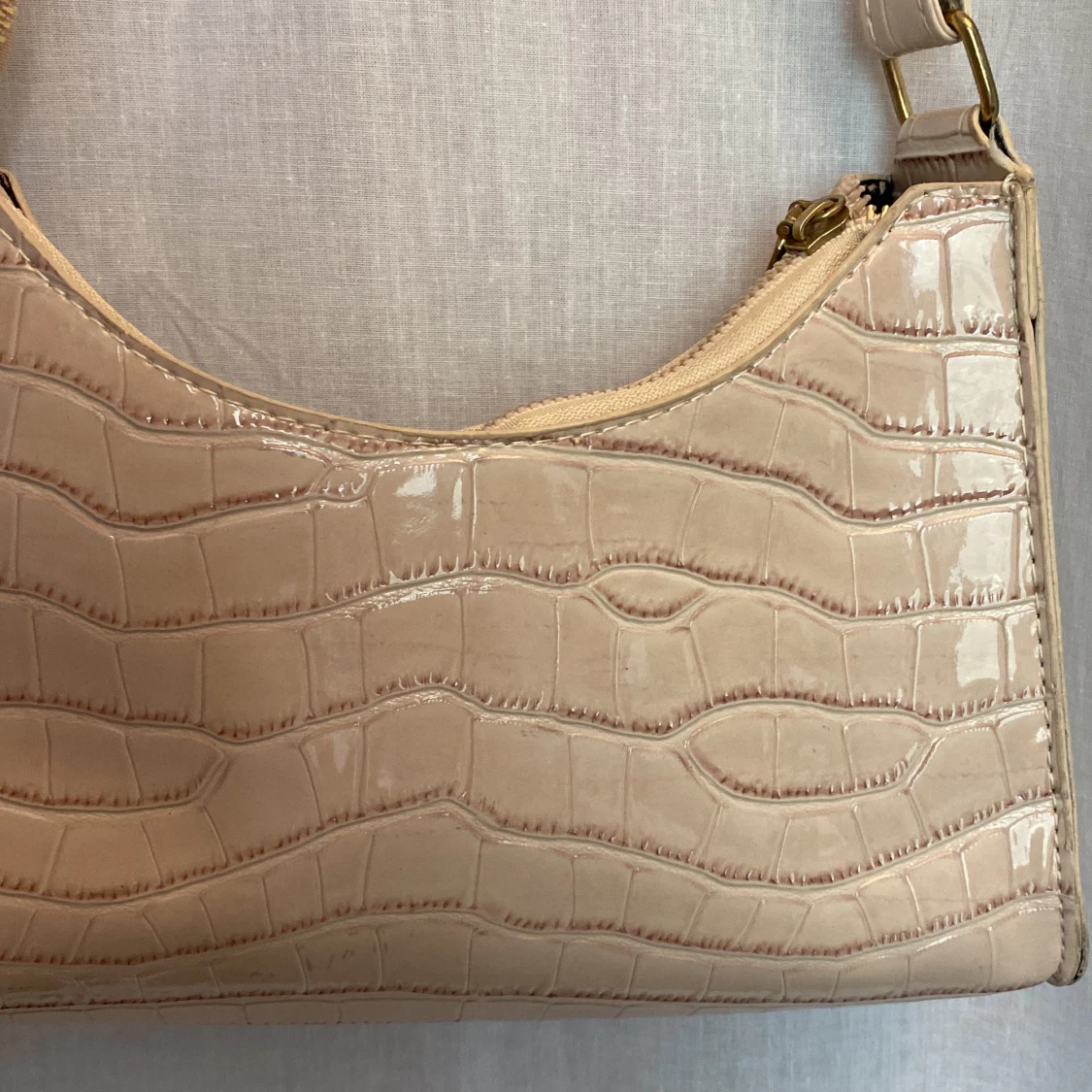 Beige handväska - 90