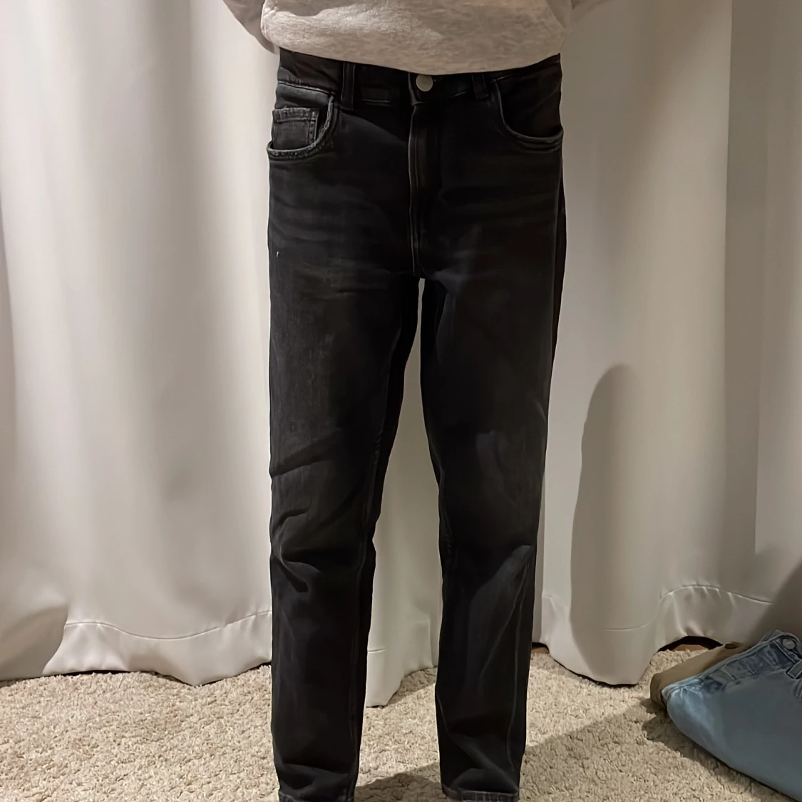 Zara straight jeans