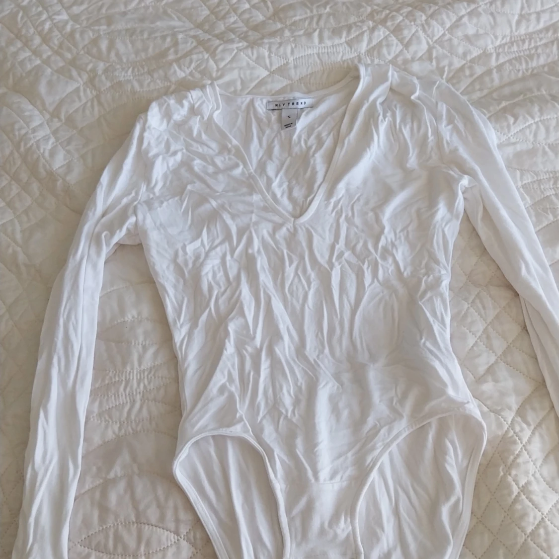 Super fin vit tröja