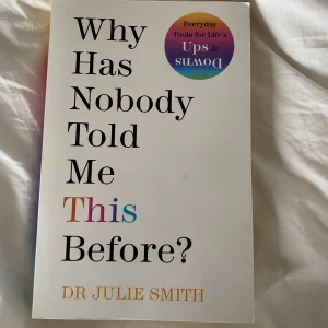 boken why has nobody told me this before  - Säljer boken ”why has nobody told me this before” väldigt bra bok,rekommenderar starkt. Det går bra att klicka på ”köp nu” men kontakta mig ifall du har frågor eller vill ha fler bilder! 💓