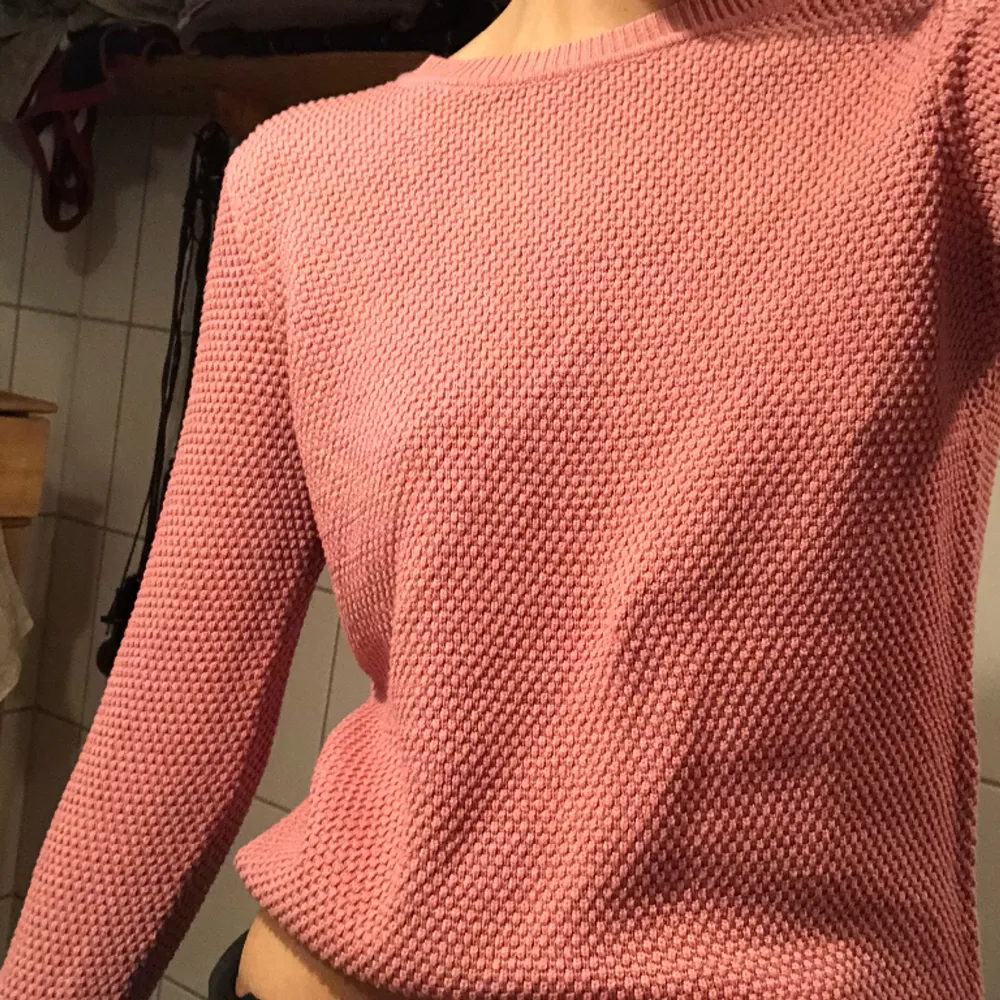 Rosa stickad tröja från vila🩷 helt oanvänd💞. Tröjor & Koftor.