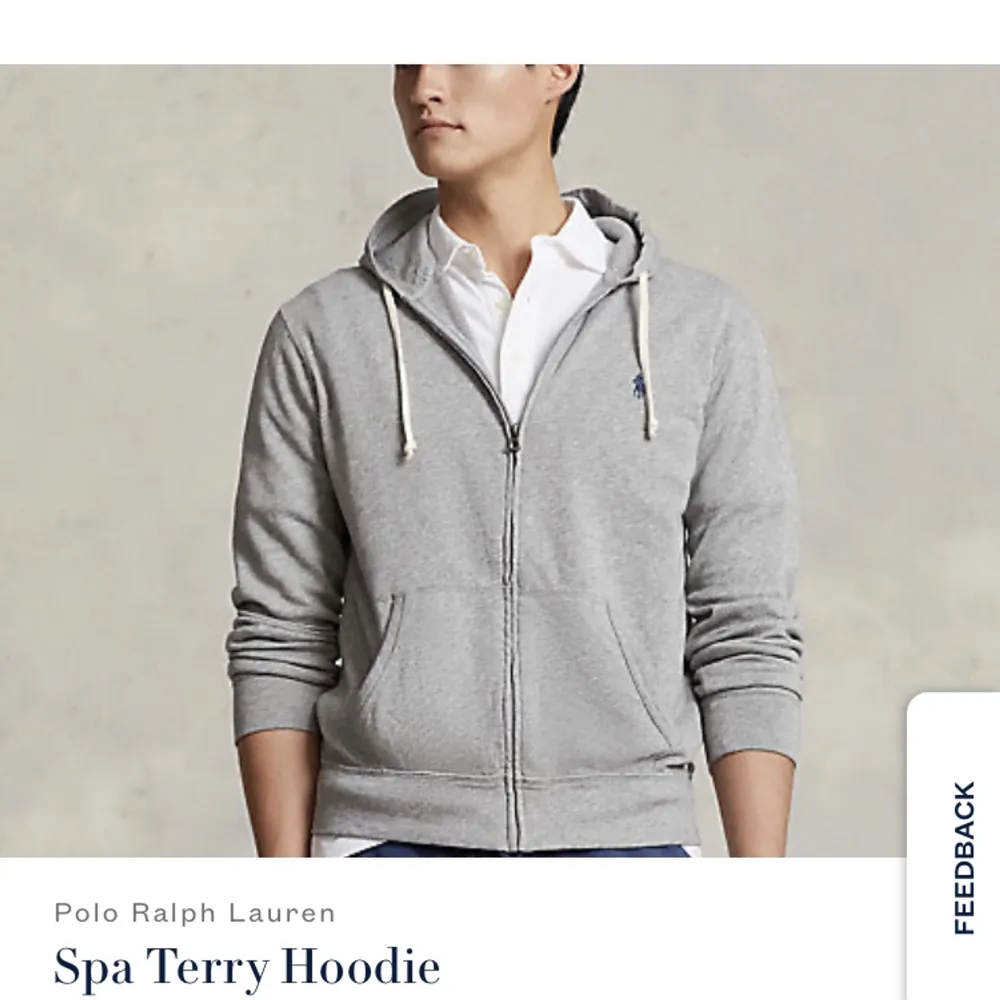 Riktigt fin Polo Ralph Lauren zip hoodie. Behöver ompublicera denna tröja pga 