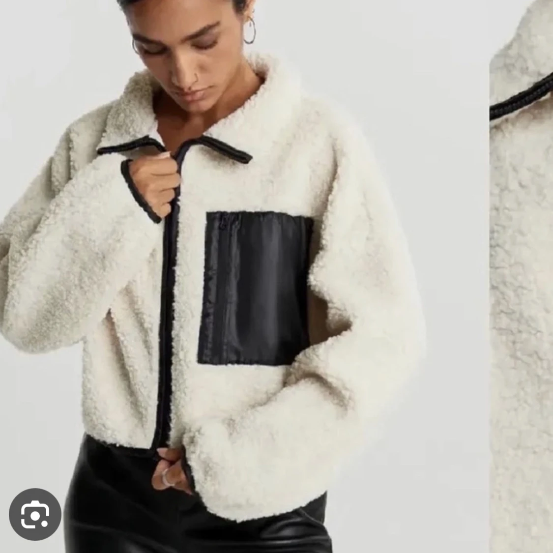 Teddy jacka från Gina tricot i väldigt fint skick