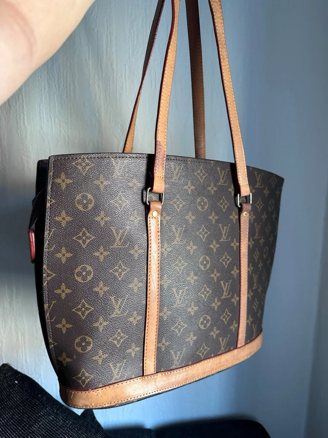 Vintage style tote bag