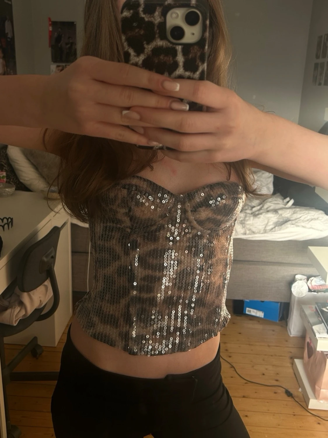 leopard topp