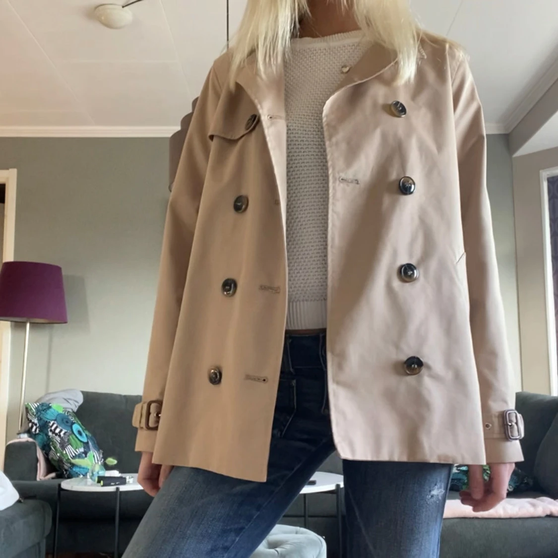 Beige jacka 