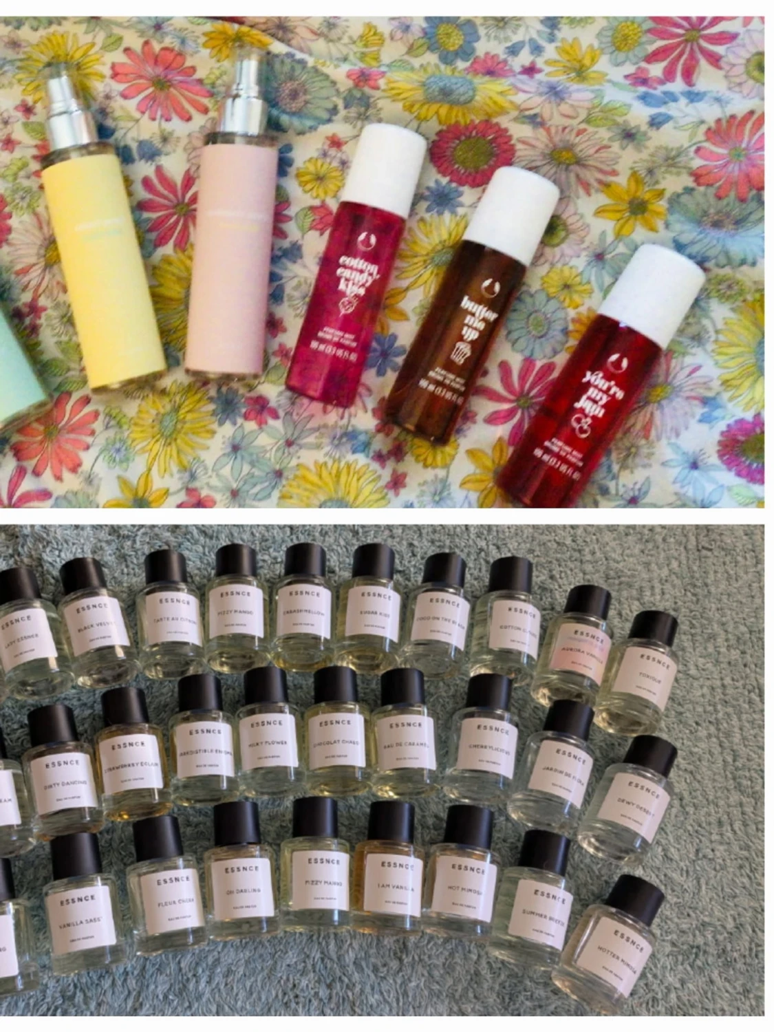 Splittar Essnce parfym och bodyspray från Hickap och Body shop 💟 - 1