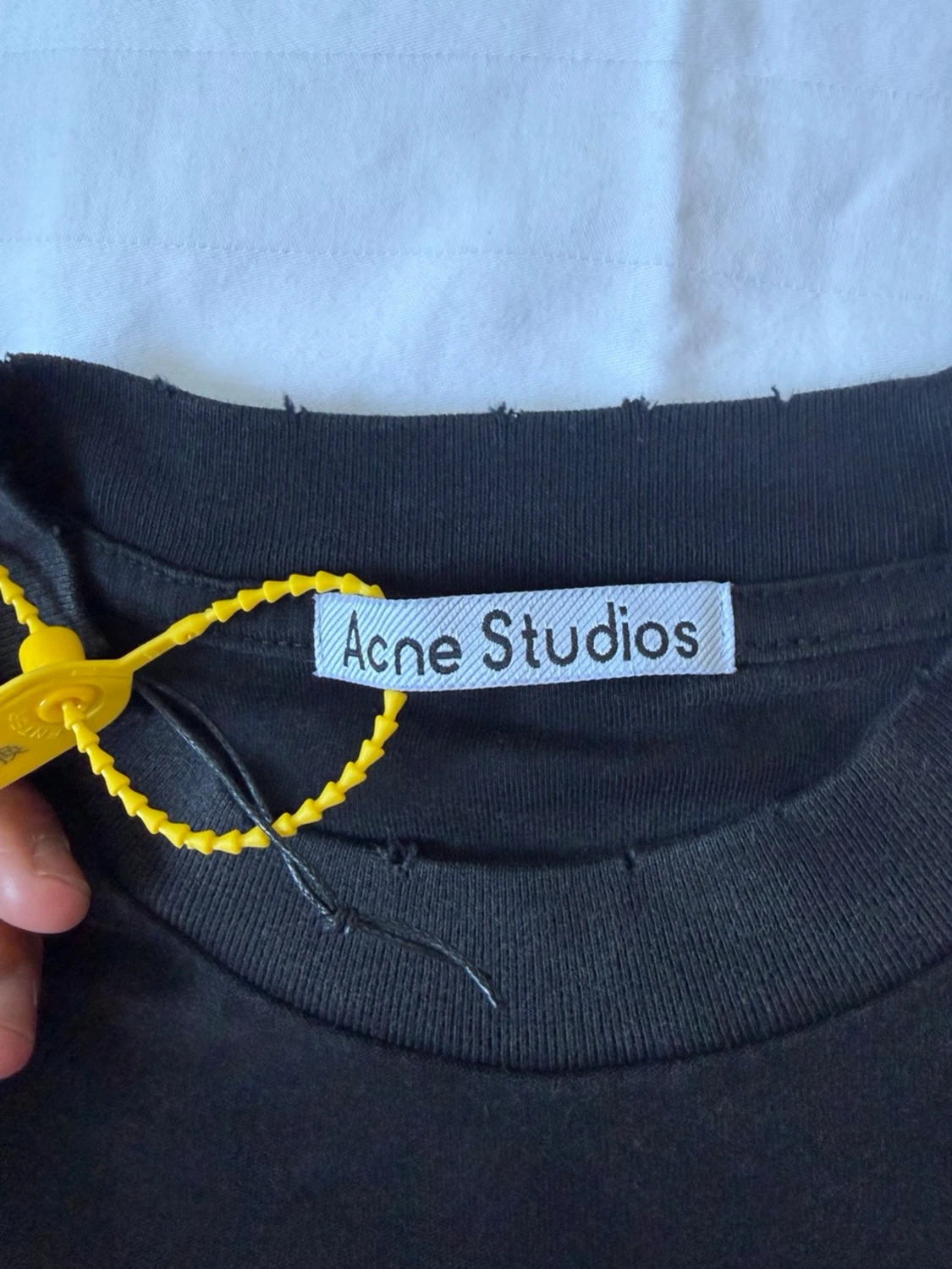 Svart långärmad topp Acne Studios - 3