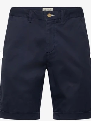 Mörkblå shorts från Gant - Snygga mörkblå shorts från Gant i klassisk chinosmodell. Regular passform, W30. Liknade modell som bild 1
