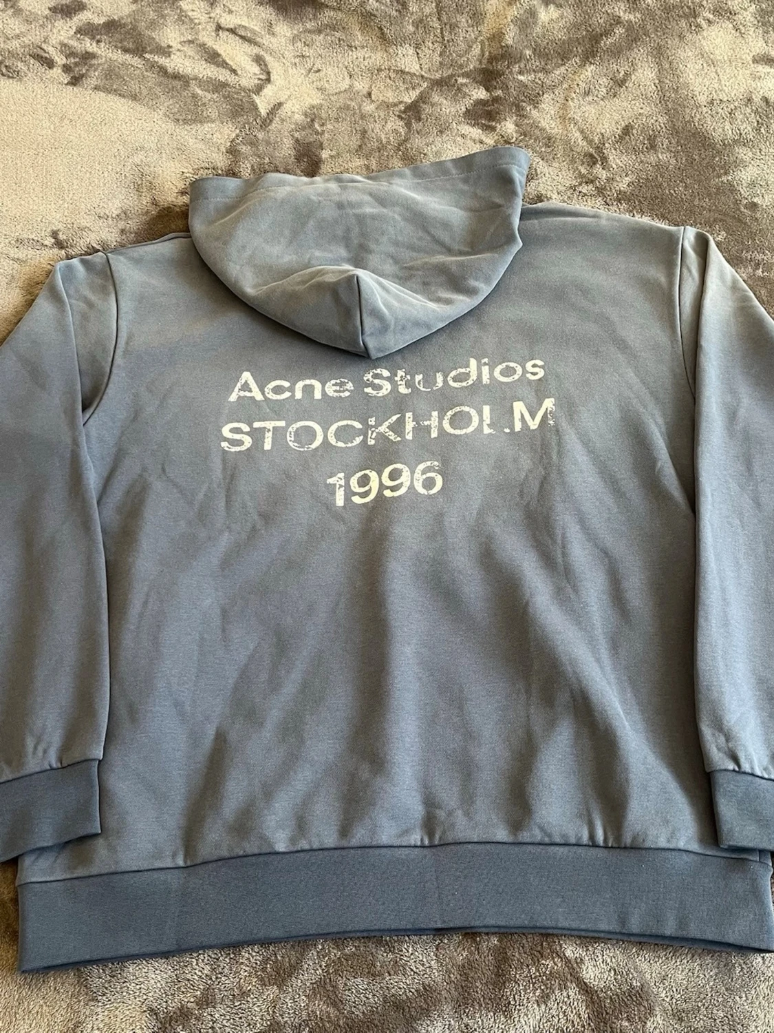 Acne Studios Hoodie Dust Blue - 2