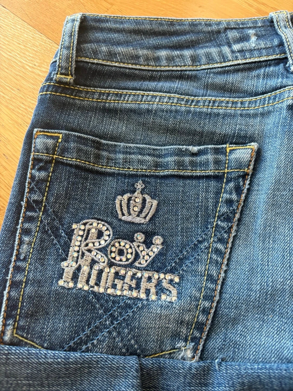 Blå jeanskjol från Roy Rogers - 5