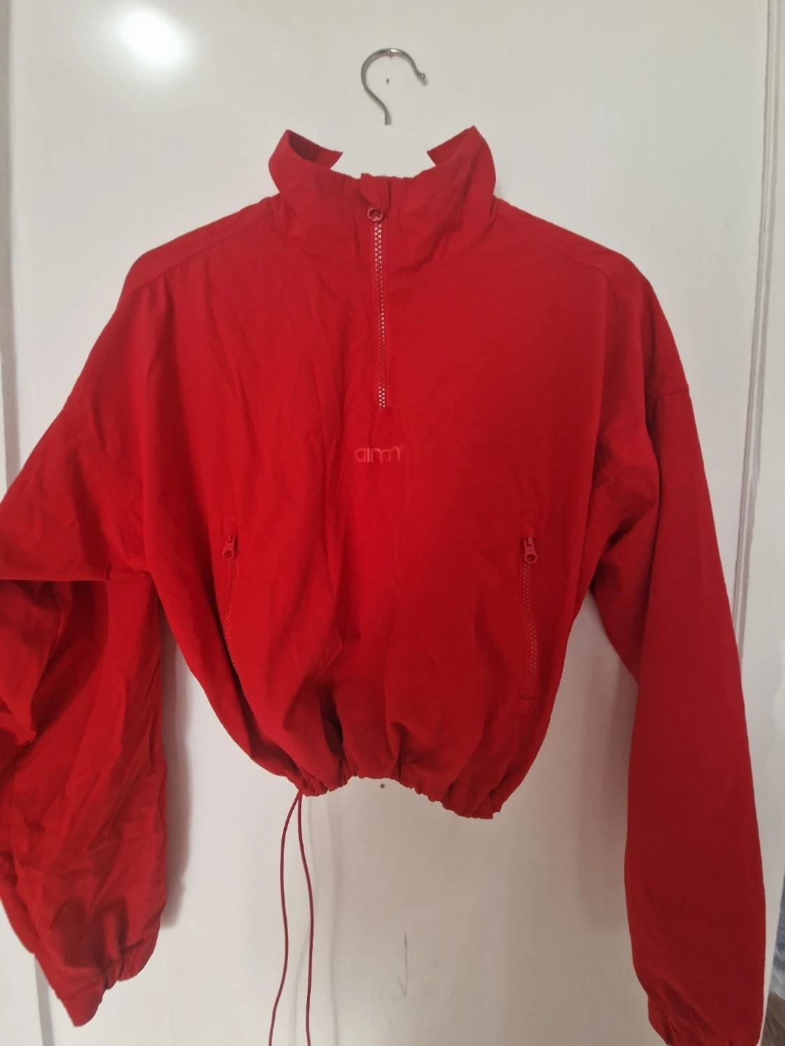 Röd vindjacka från Aimn  - 4