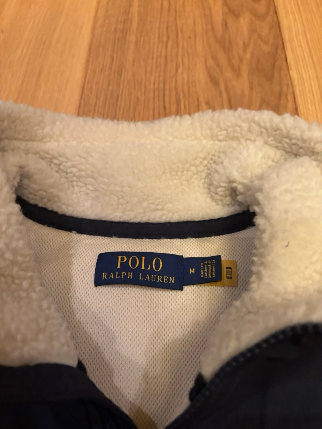Beige teddyjacka från Polo Ralph Lauren - 3