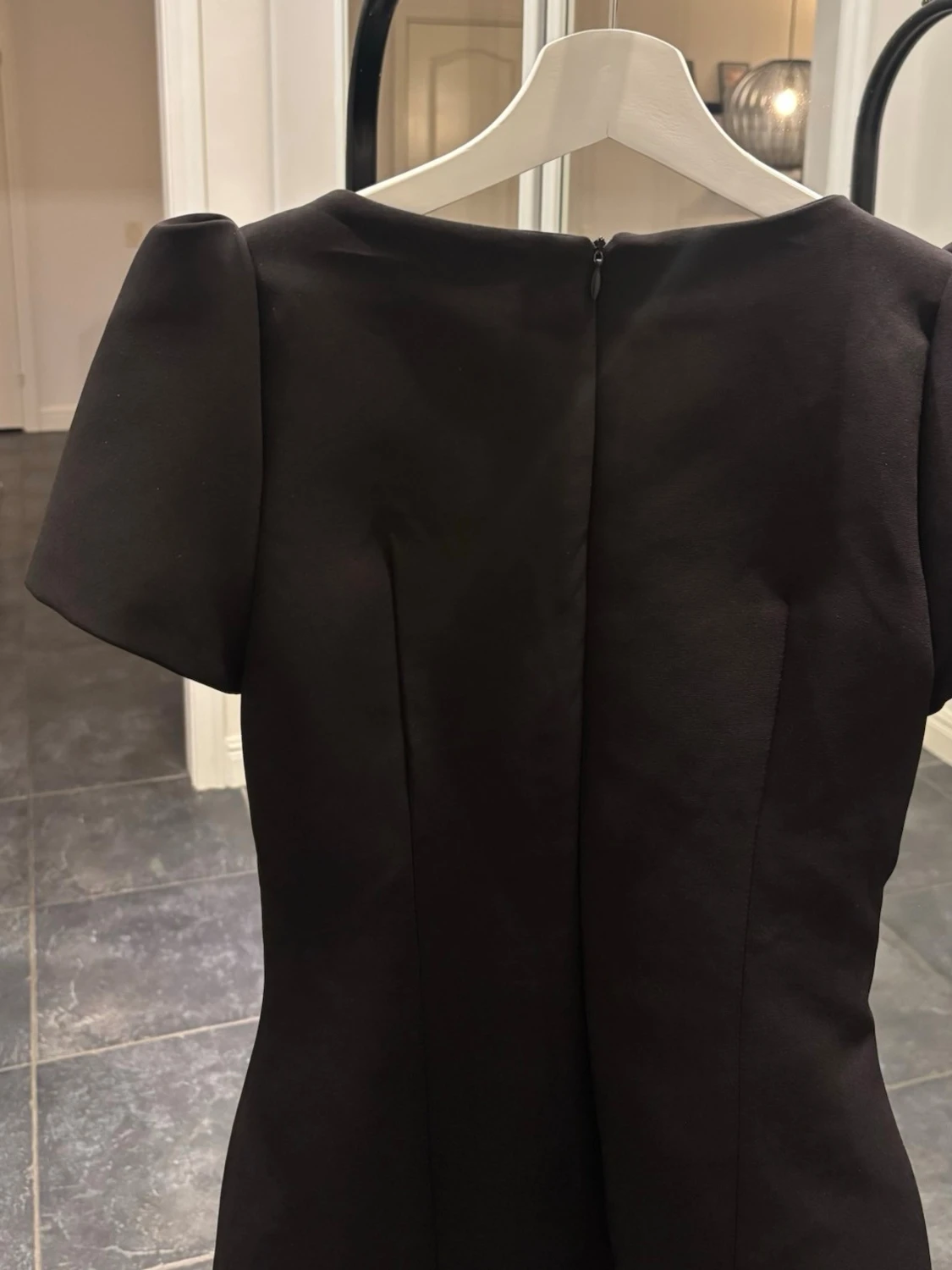 Mini Suit dress med puffärm - 3