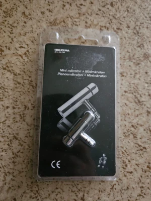 Mini mikrofon nytt i förpackningen  -   Helt nytt  Sladdlös  Vridbar  Passar till alla telefon eller surfplatta eller stationär dator eller bärbar dator eller annan utrustning där du vill ansluta en mikrofon.