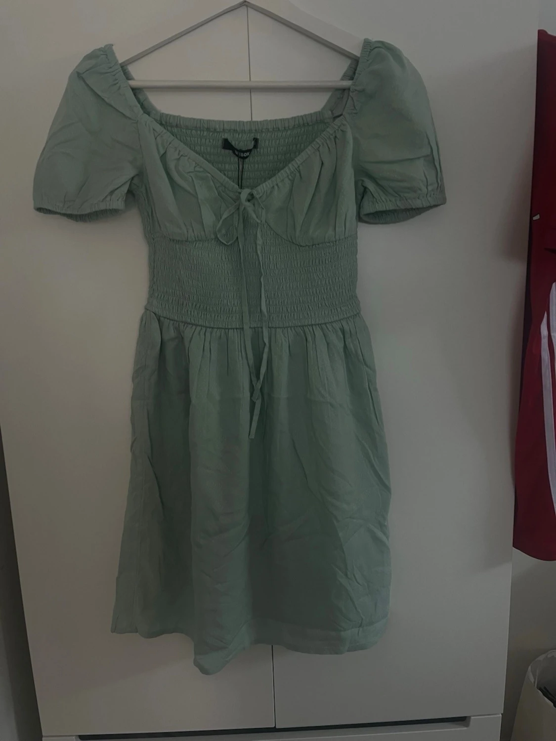 Mint grön klänning - 3