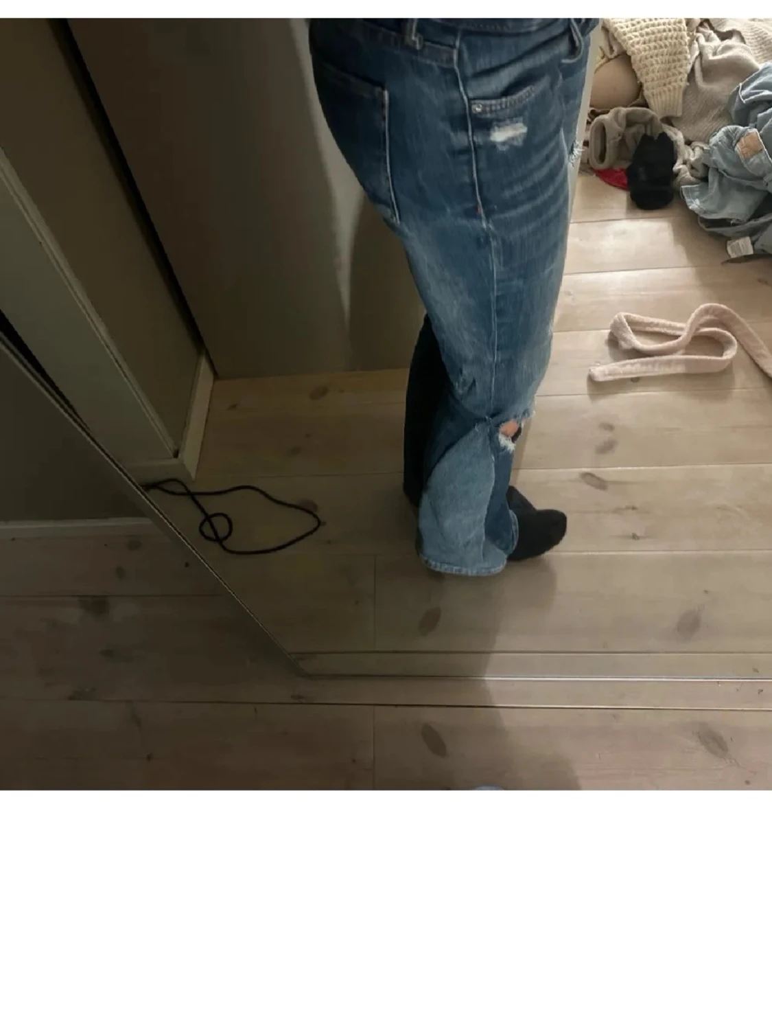 Low waist bootcut jeans - 2