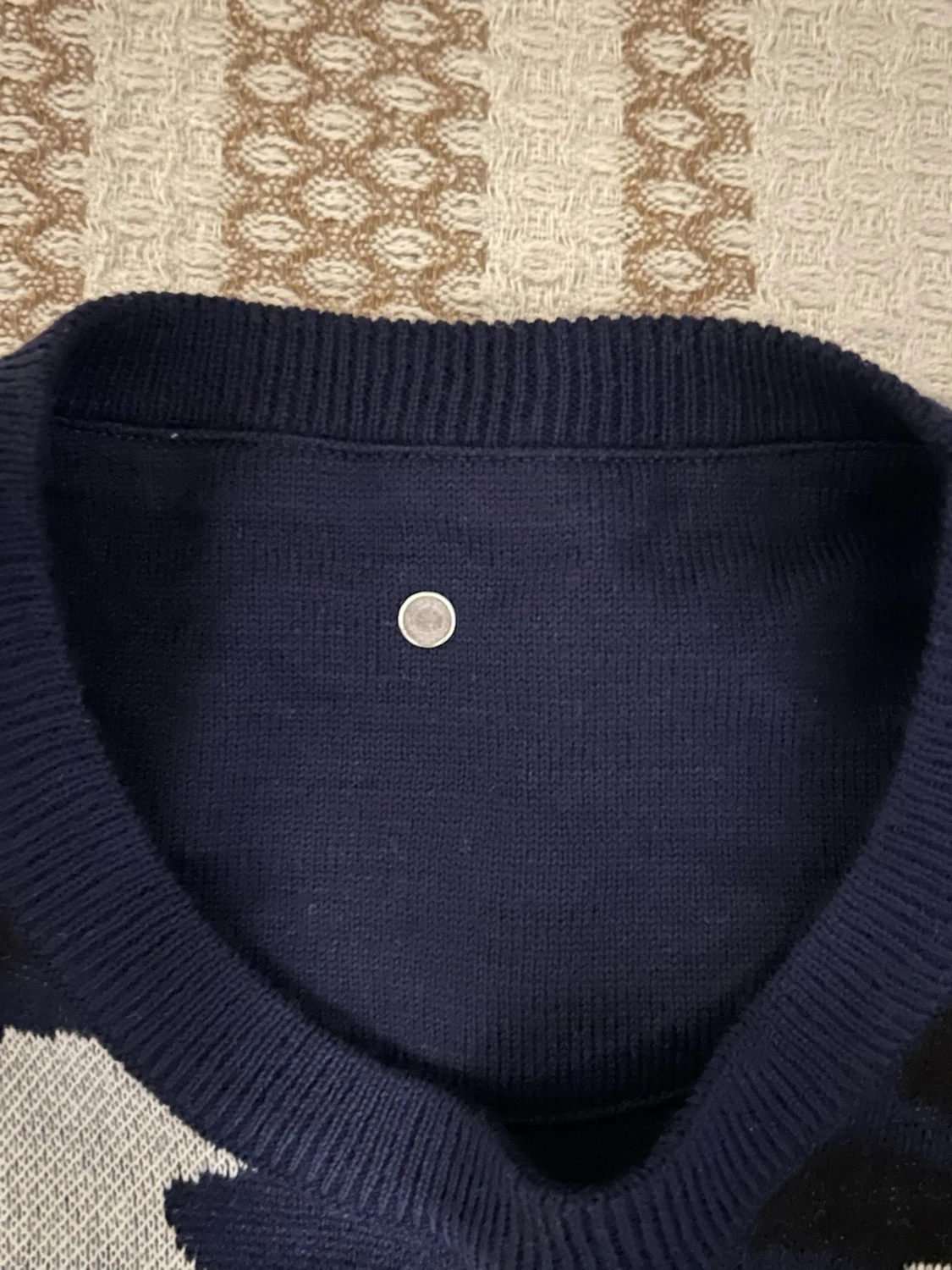 Valentino stickad tröja camo - 2