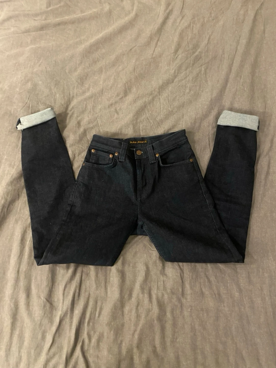 Mörkblå jeans från Nudie Jeans - 1