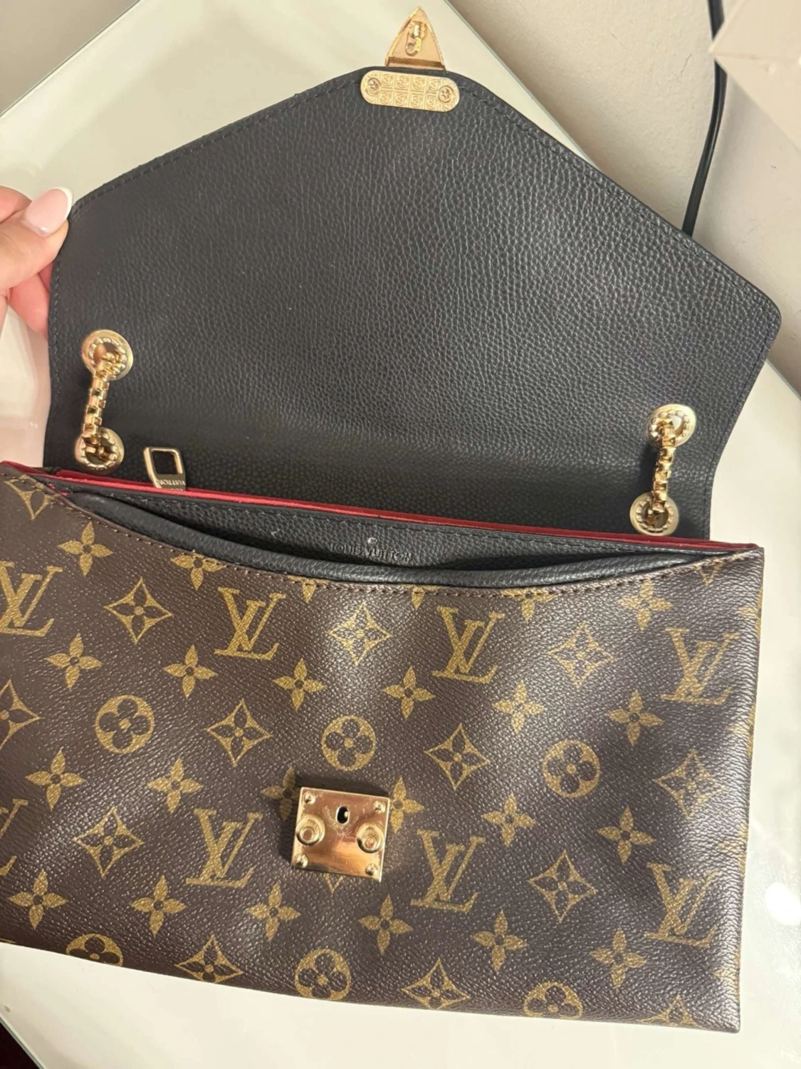 Monogram axelremsväska - 3