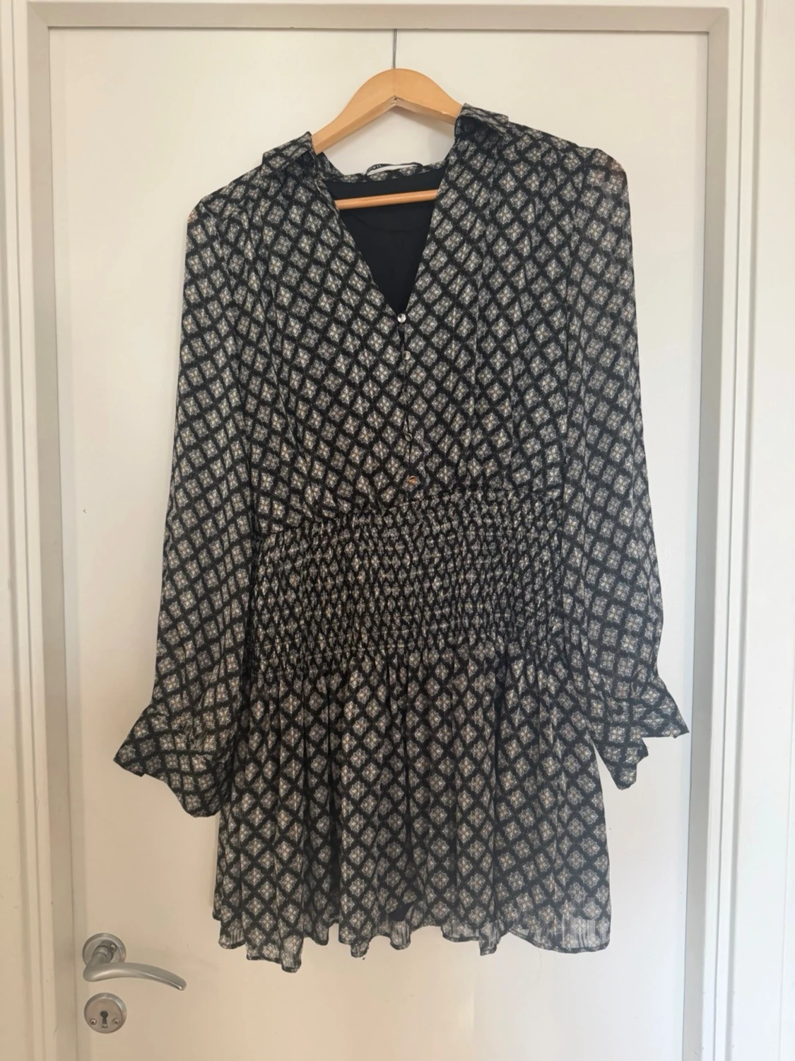 Mönstrad Zara klänning