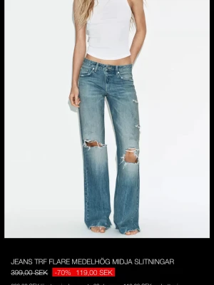 Zara trf jeans SÖKER!!! - Hör gärna av er om du säljer eller om någon du känner säljer!! Kan köpa för 500kr 