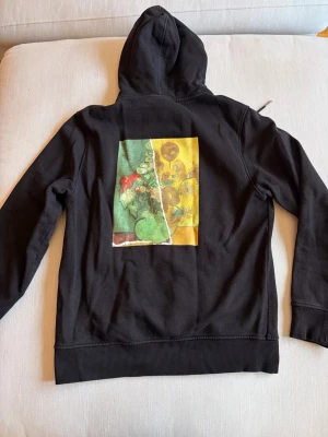 Daily paper hoodie - Hoodie från daily paper med tryck bak och test fram. Står ingen storlek men är som en S/M