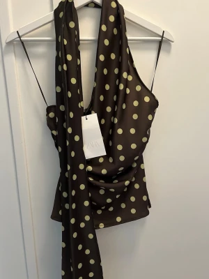 Zara topp - Scarf topp🤎slutsåld!