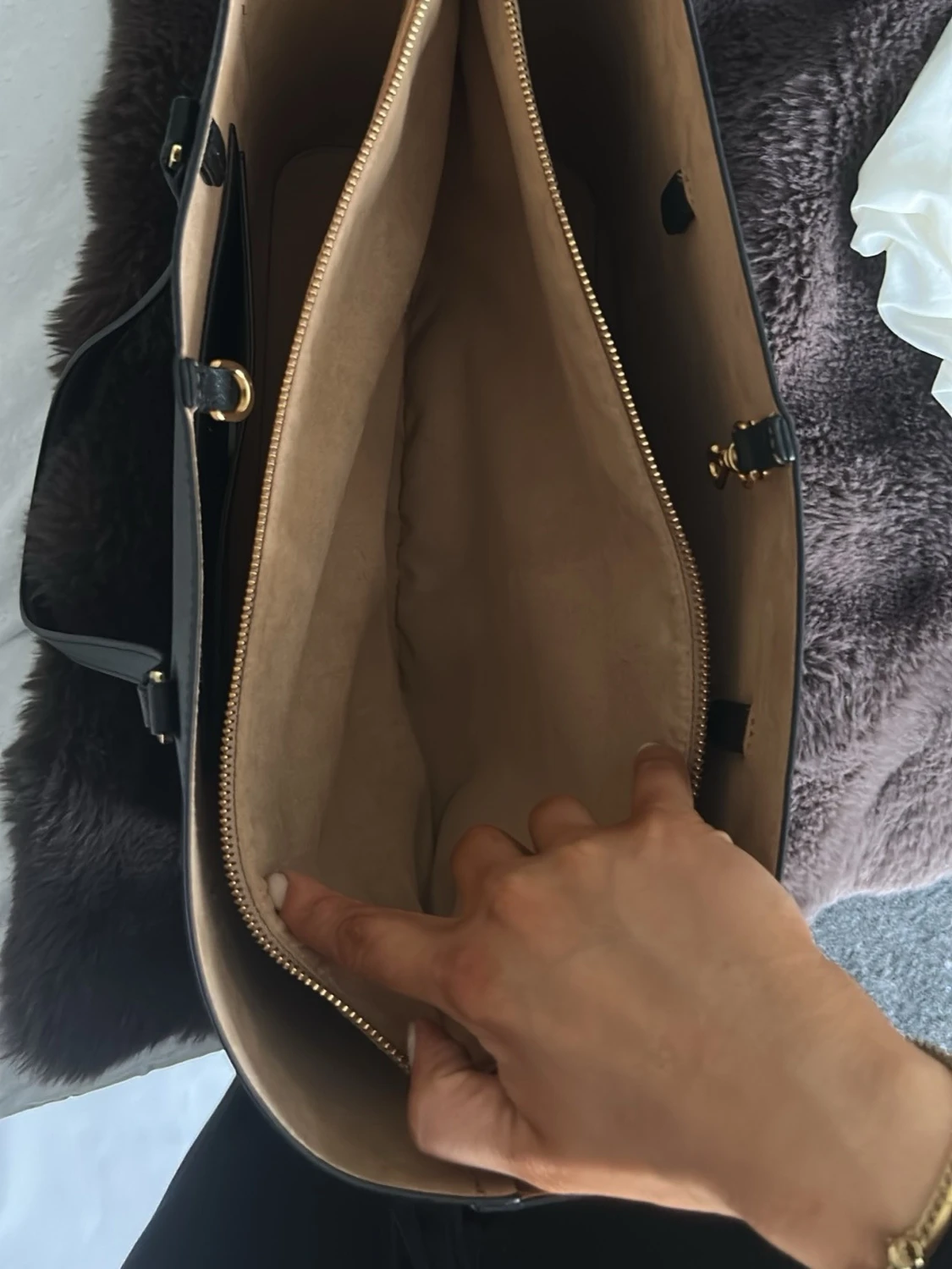 Svart väska från Ralph Lauren - 2