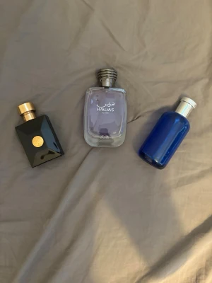 Parfymer  - Byter/Säljer. Rasasi hawas, Versace Dylan blue, polo blue. Köp alla 3 för 700kr. Tveka inte med att höra av eras frågor eller liknande
