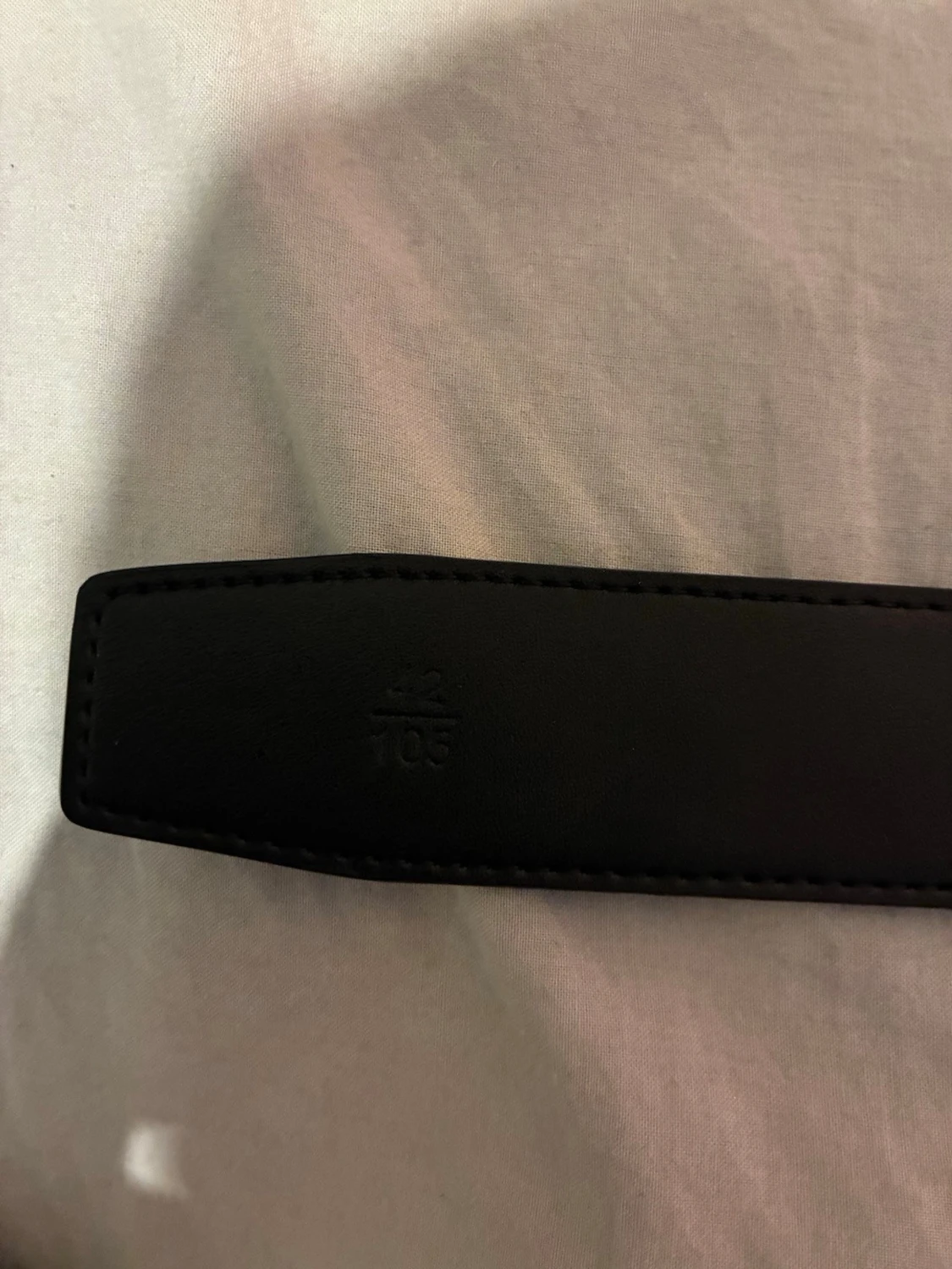 Rutmönstrat Burberry bälte med guldspänne - 2