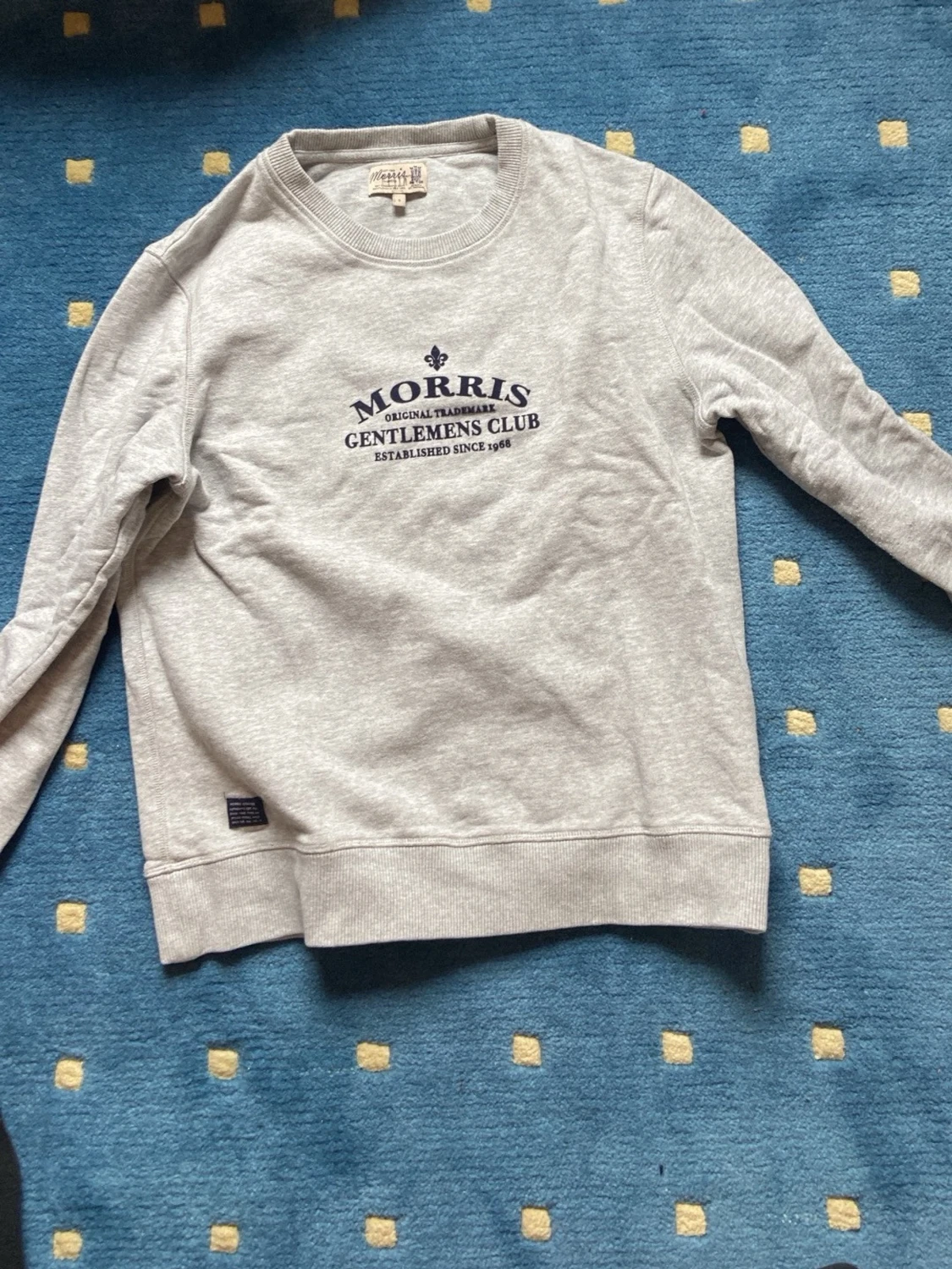 Grå sweatshirt från Morris