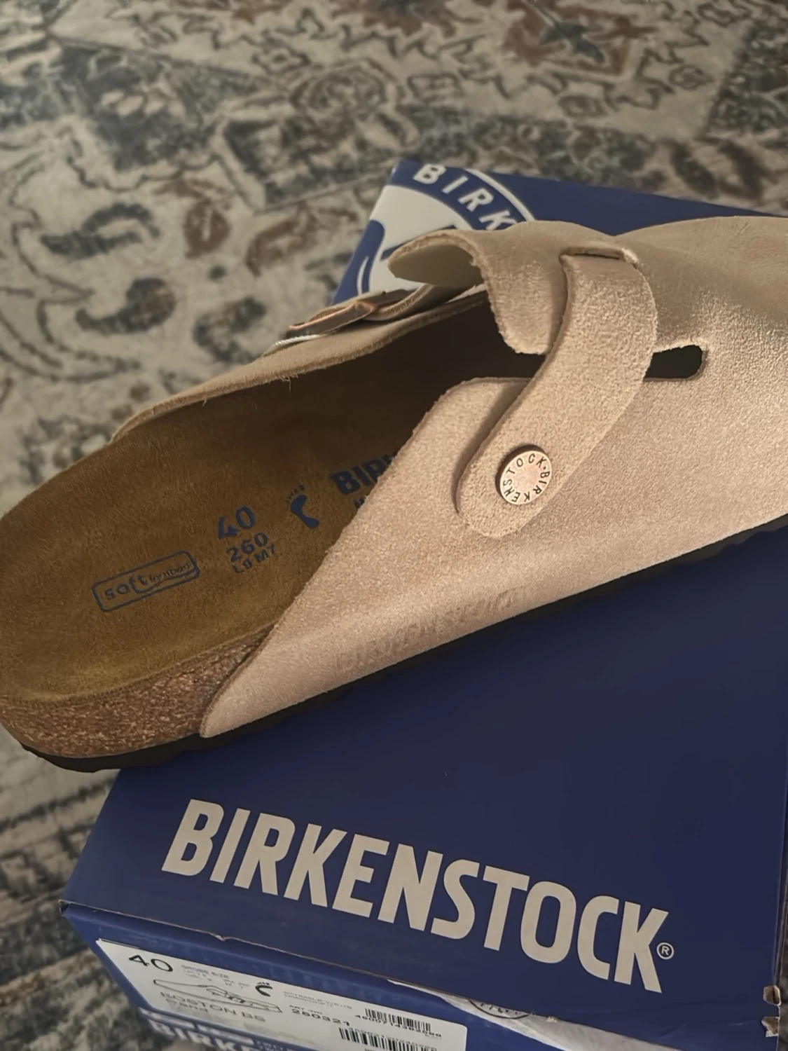 Birkenstock Boston bs ’sand’ - 2