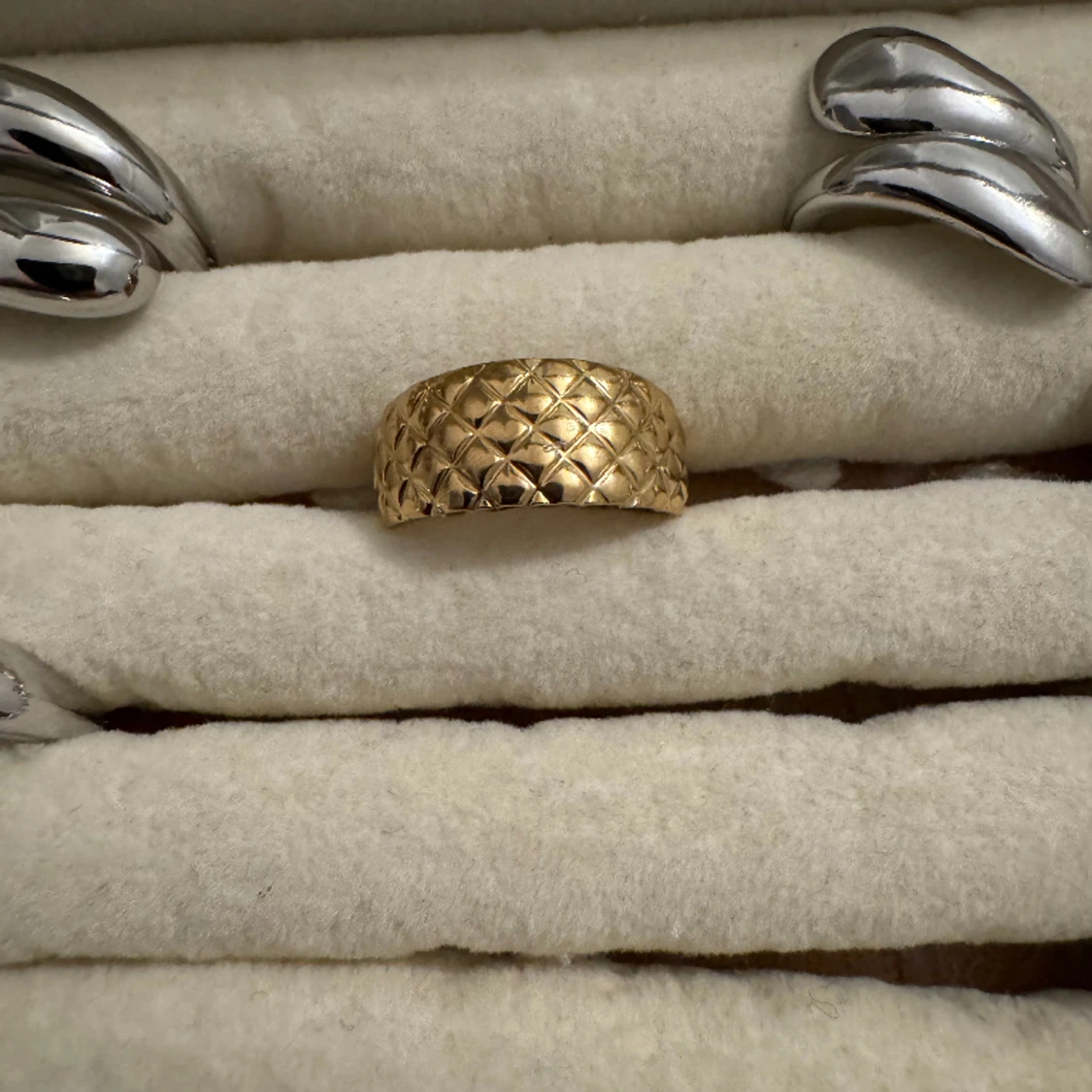Rostfritt stål ring 