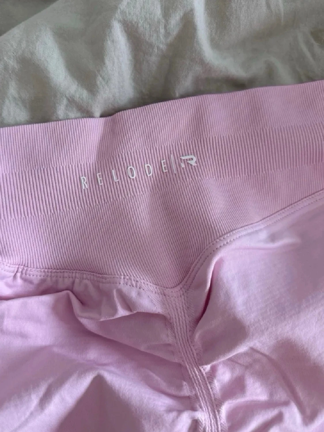 Ljusrosa seamless leggings Relode - 1