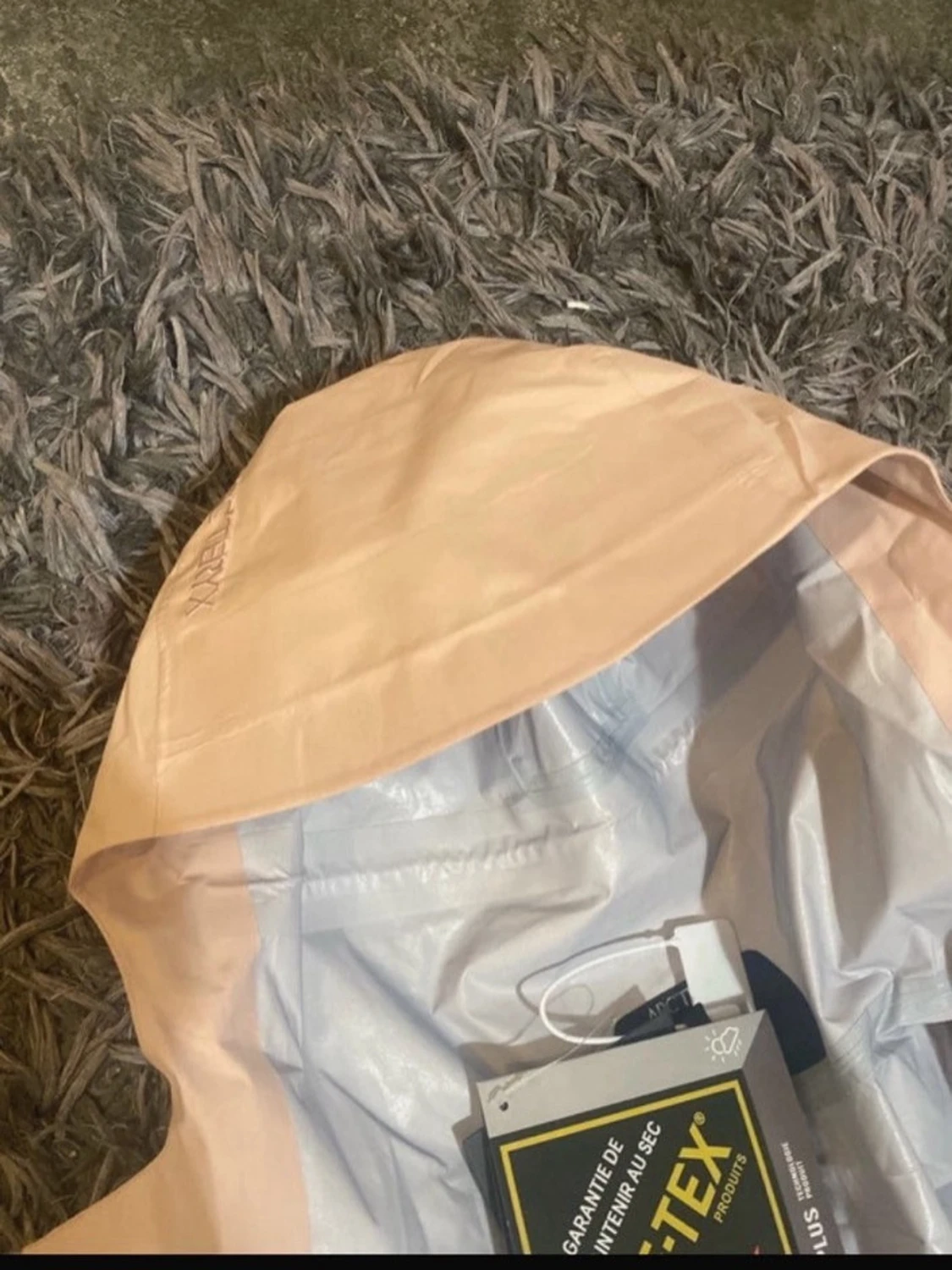 Arcteryx jacka med mössa  - 6