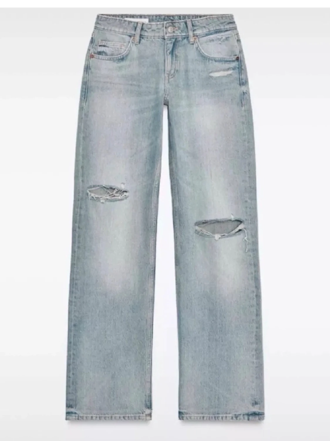 Zara jeans med hål  - 2