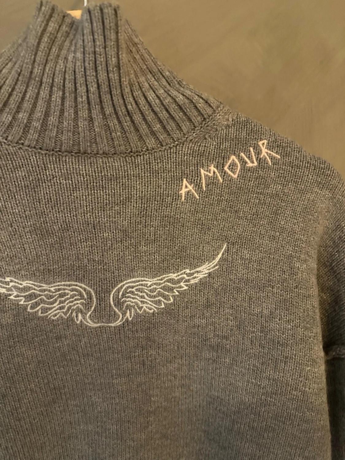 Stickad zadig tröja - 1