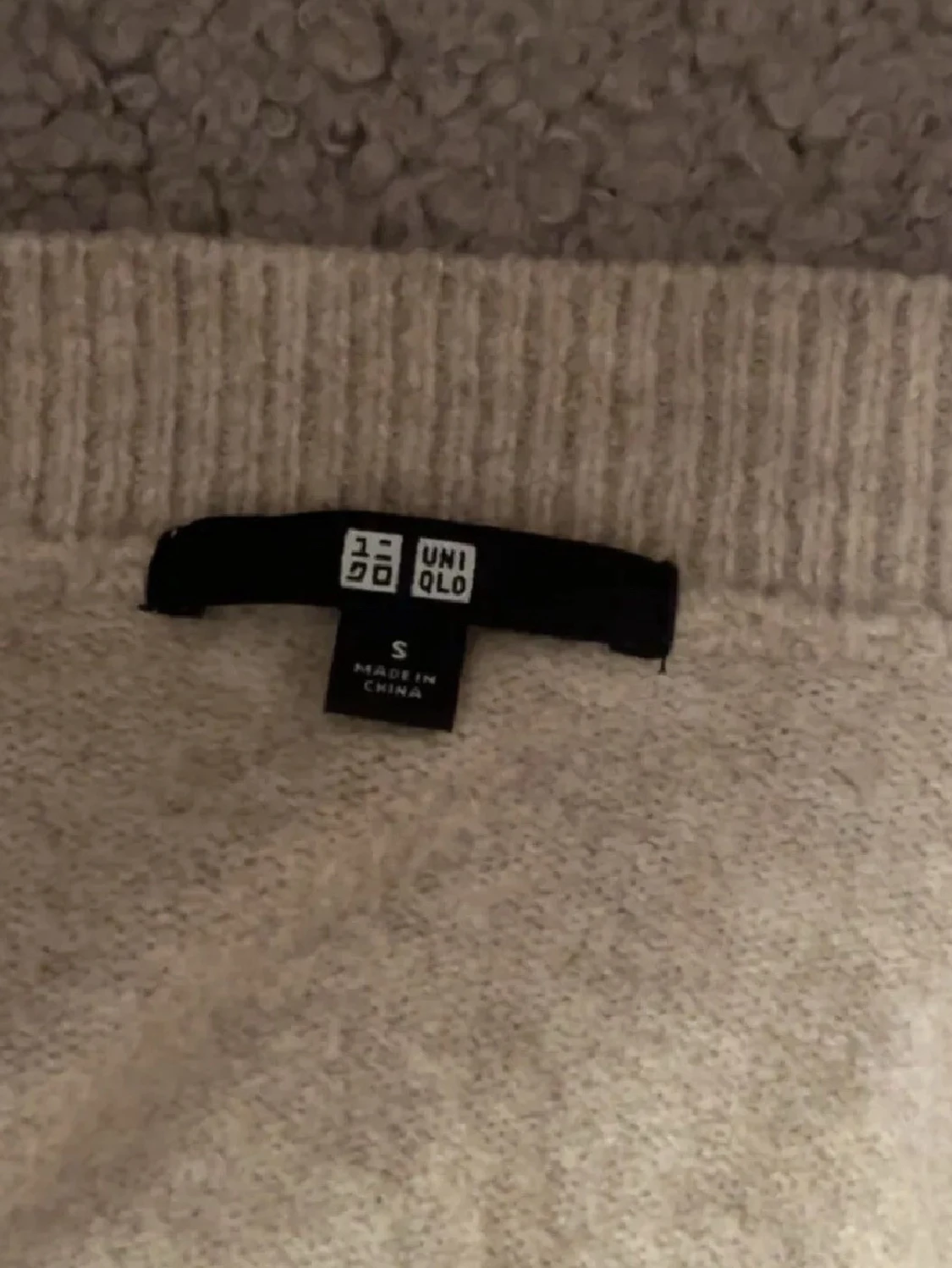 Beige kofta med knappar - 3