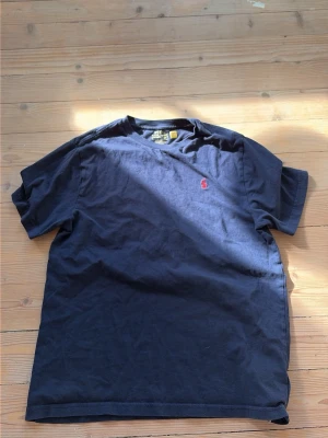 Marinblå t-shirt från Ralph Lauren - Ralph lauren t-shirt. Funkar förmodligen som XS 
