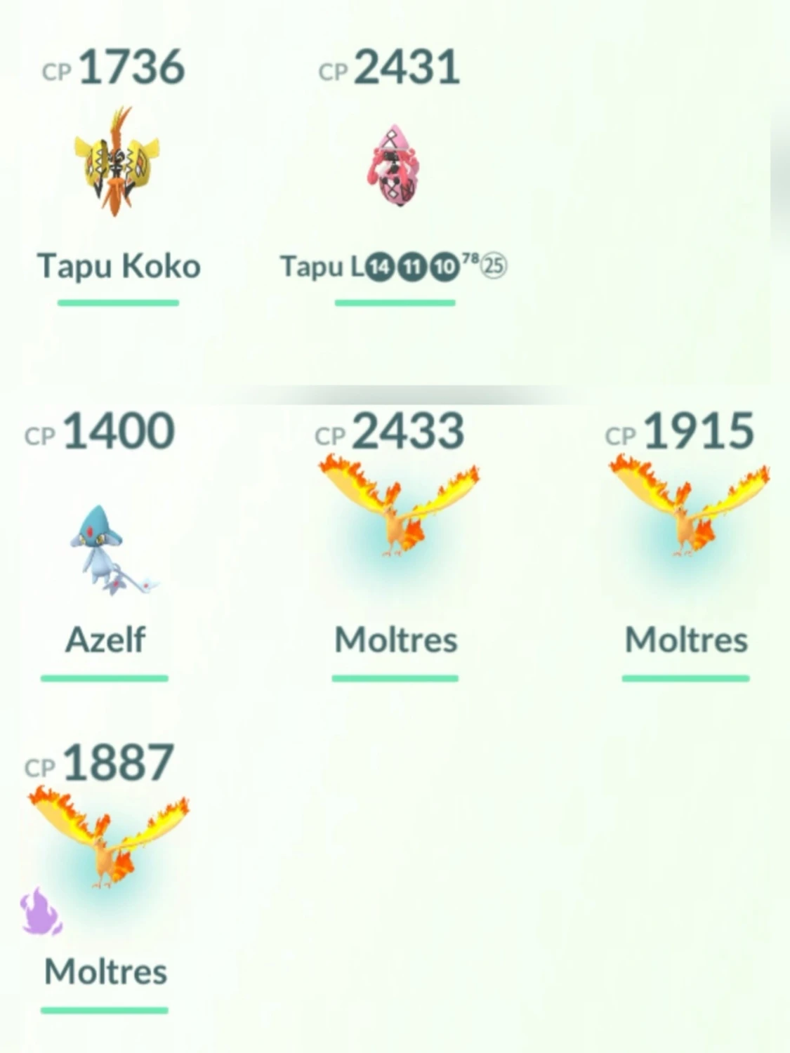 Pokémon GO konto level 50 med shiny - 3