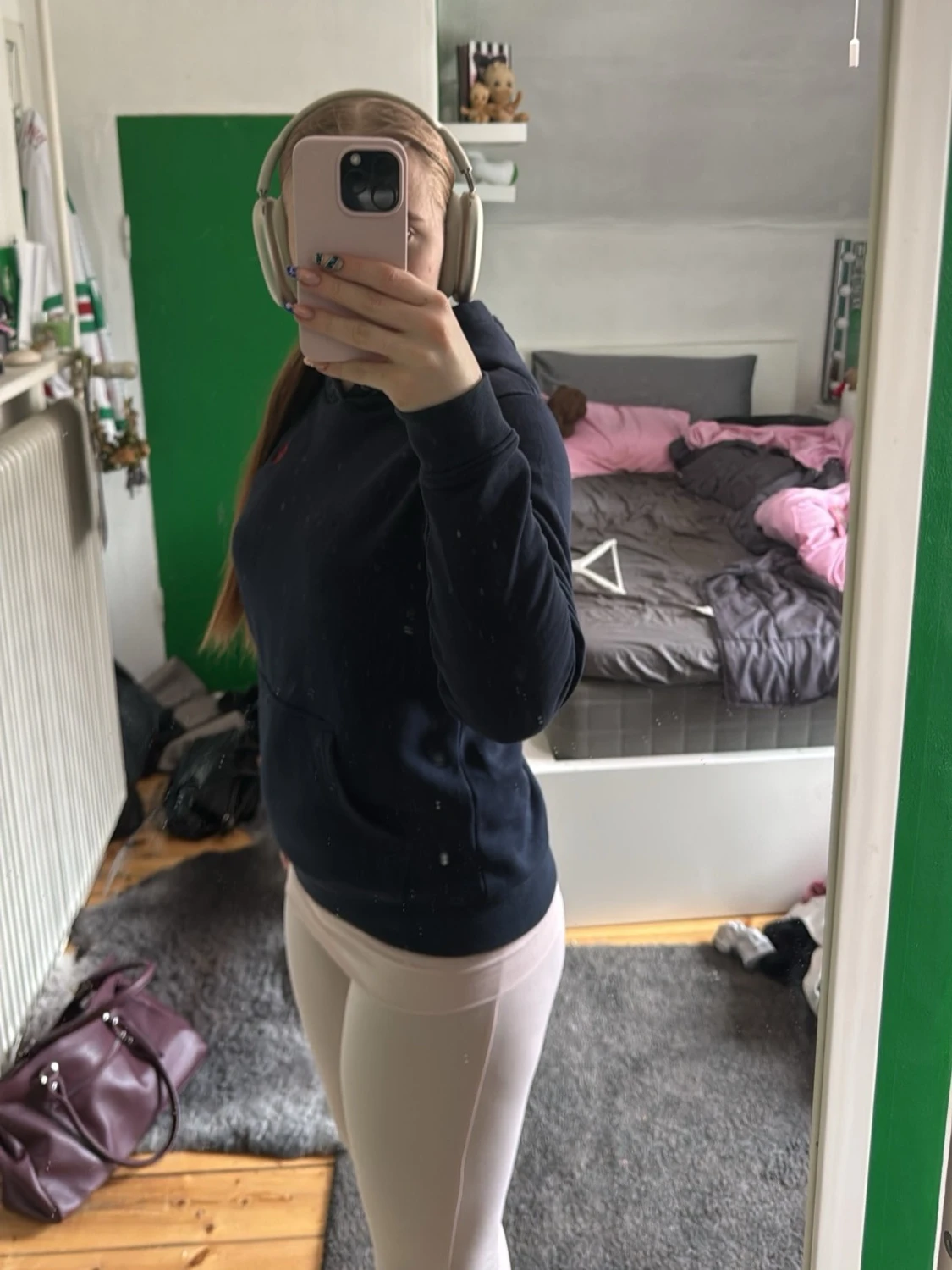 Mörkblå hoodie från Ralph Lauren - 1