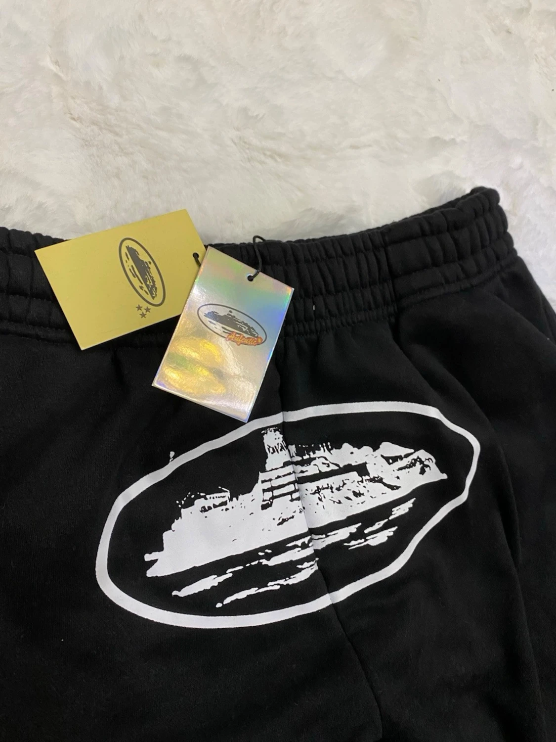 Svart hoodie och byxa set - 2