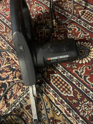 Black & Decker BD292E Elektrisk fil - Black & Decker BD292E Electronic Powerfile. Bruksanvisning, en vinklad sliparm