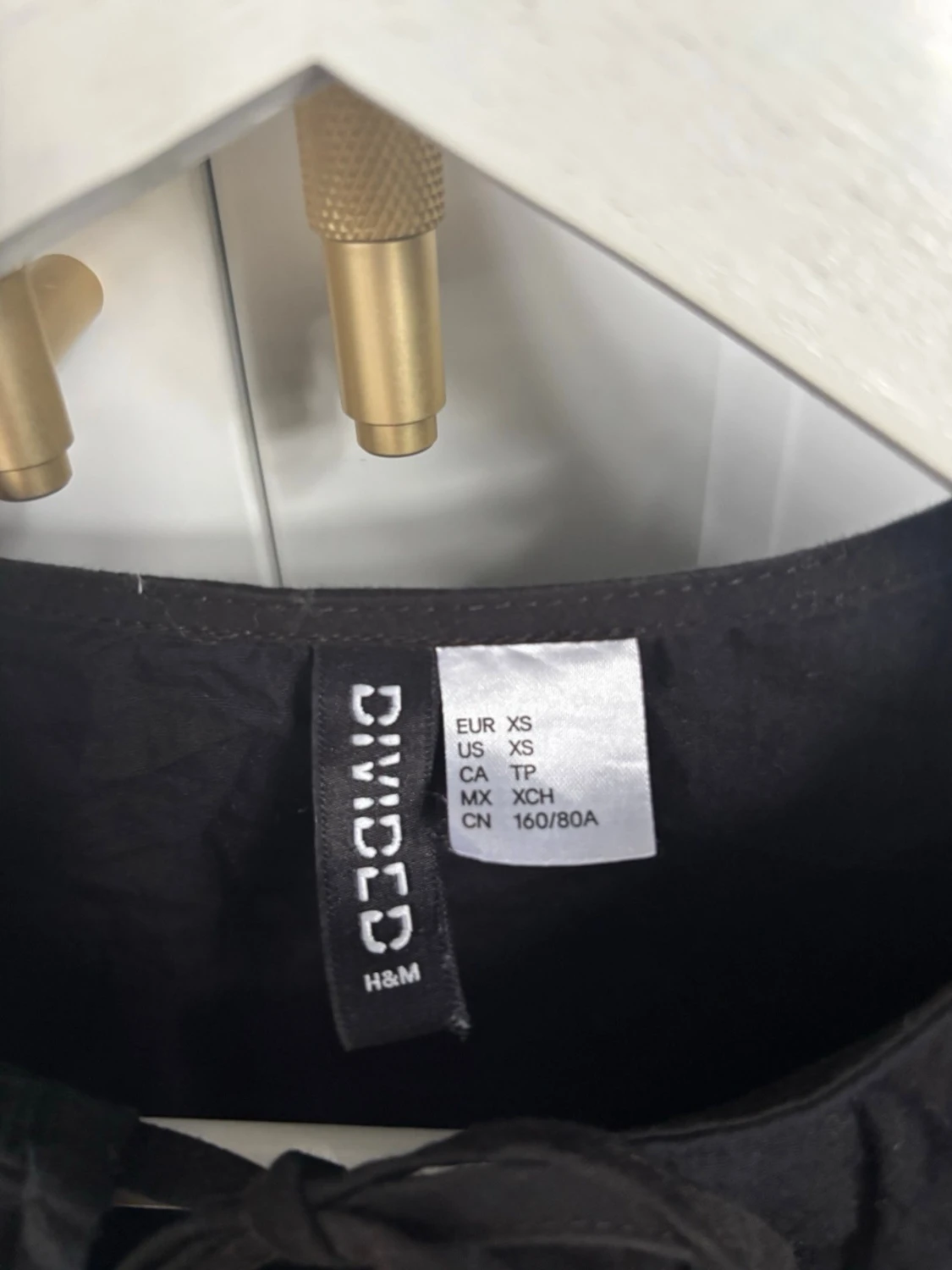 Svart blus från H&M  - 1