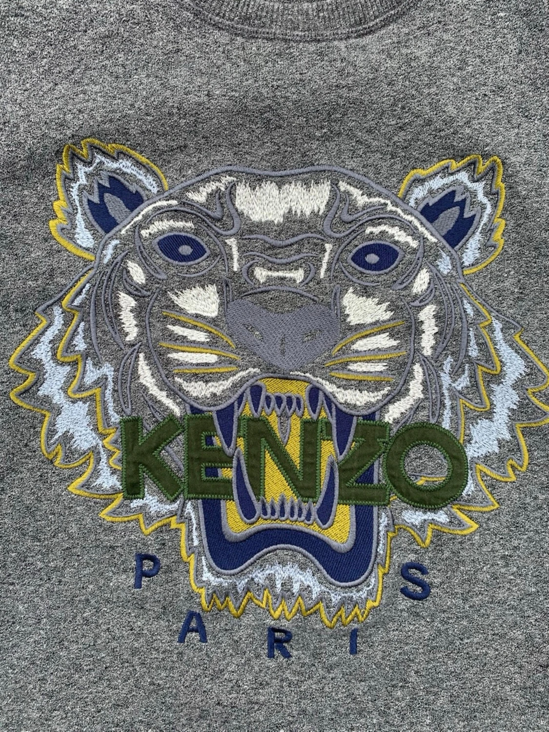 Grå Kenzo sweatshirt med tigertryck - 2