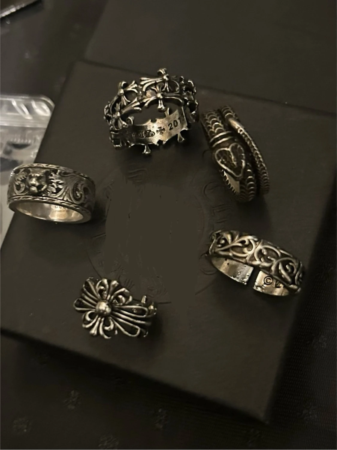 😎 silver armband 925 ny 7-8 gram hearts - 4