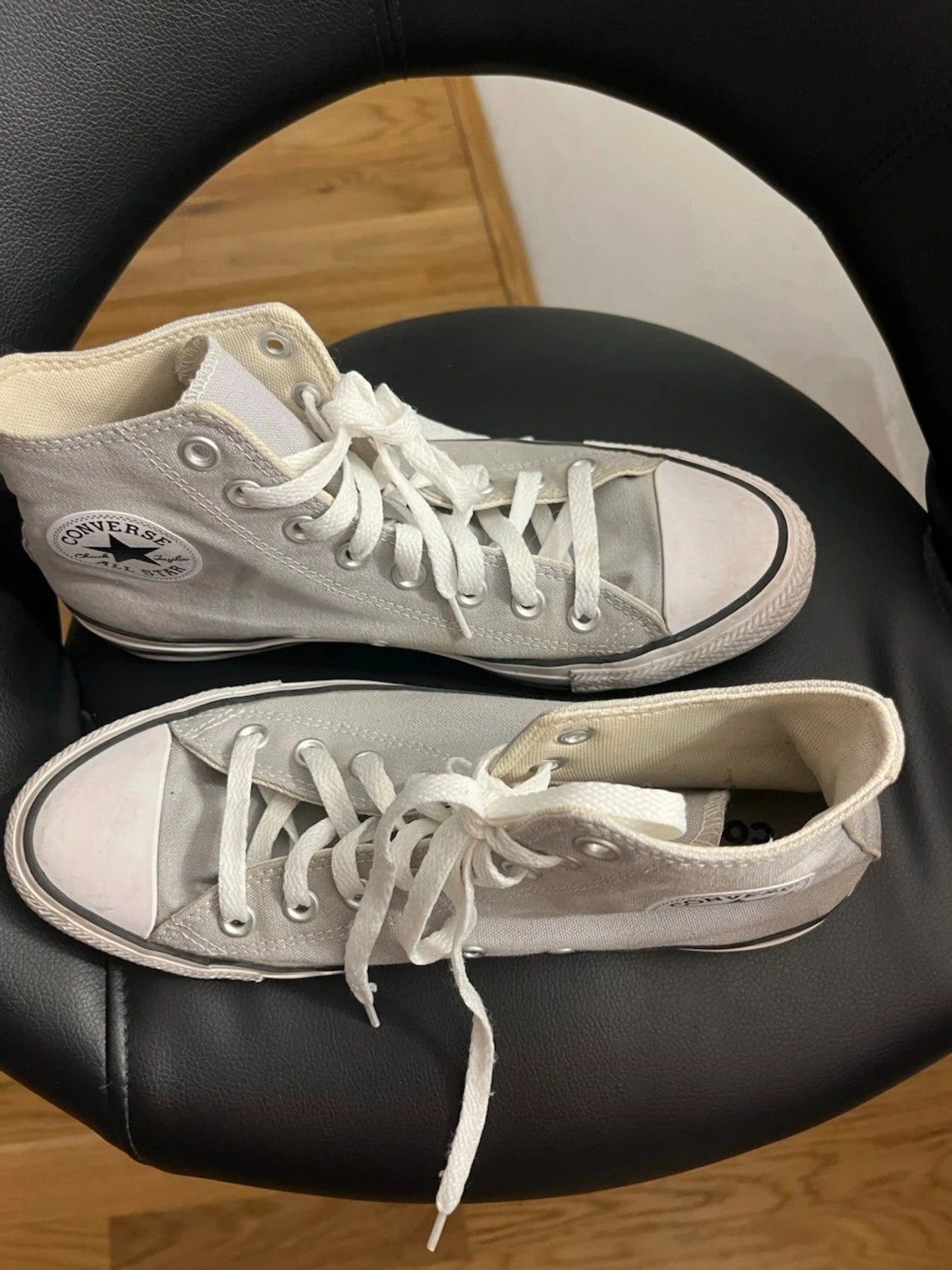 Grå Converse  - 5