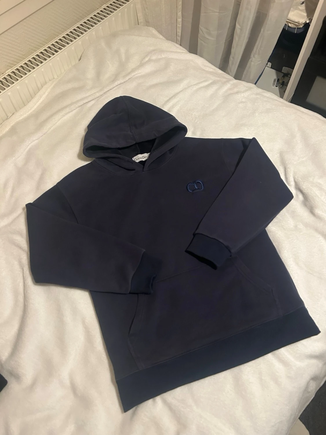 Mörkblå hoodie från CD - 2