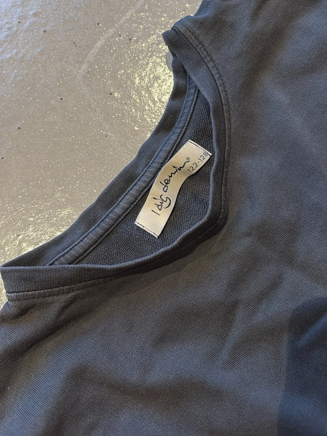 Svart/grå klänning från I Dig Denim - 1